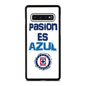 CRUZ AZUL FOOTBALL QUOTE Samsung Galaxy S10 Case Cover CRUZ AZUL FOOTBALL QUOTE Samsung Galaxy S10 Case Cover