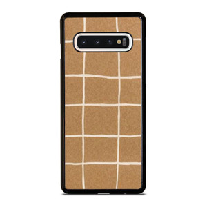 COQUETTE BROWN PATTERN Samsung Galaxy S10 Case Cover COQUETTE BROWN PATTERN Samsung Galaxy S10 Case Cover