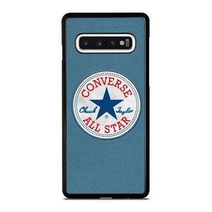 CONVERSE SNEAKERS LOGO BLUE Samsung Galaxy S10 Case Cover CONVERSE SNEAKERS LOGO BLUE Samsung Galaxy S10 Case Cover