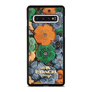 COACH NEW YORK TEA ROSE Samsung Galaxy S10 Case Cover