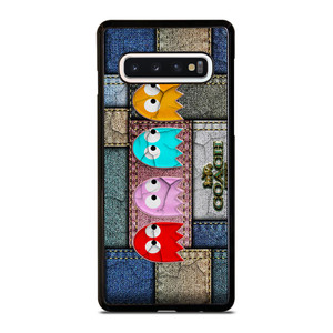 COACH NEW YORK PAC MAN Samsung Galaxy S10 Case Cover COACH NEW YORK PAC MAN Samsung Galaxy S10 Case Cover