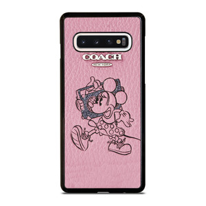 COACH NEW YORK MICKEY MOUSE Samsung Galaxy S10 Case Cover COACH NEW YORK MICKEY MOUSE Samsung Galaxy S10 Case Cover