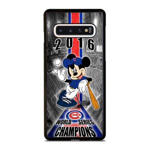 CHICAGO CUBS MICKEY MOUSE Samsung Galaxy S10 Case Cover CHICAGO CUBS MICKEY MOUSE Samsung Galaxy S10 Case Cover