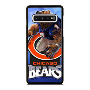 CHICAGO BEARS MASCOT LOGO Samsung Galaxy S10 Case Cover CHICAGO BEARS MASCOT LOGO Samsung Galaxy S10 Case Cover