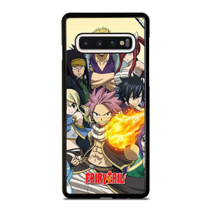 CHARACTER OF FAIRY TAIL ANIME Samsung Galaxy S10 Case Cover CHARACTER OF FAIRY TAIL ANIME Samsung Galaxy S10 Case Cover