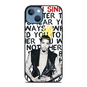 J COLE BORN SINNER QUOTES iPhone 13 Case Cover J COLE BORN SINNER QUOTES iPhone 13 Case Cover