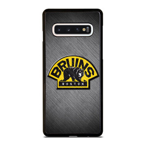 BOSTON BRUINS METAL LOGO Samsung Galaxy S10 Case Cover