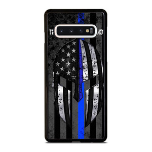 BLUE LINE POLICE WARRIOR Samsung Galaxy S10 Case Cover BLUE LINE POLICE WARRIOR Samsung Galaxy S10 Case Cover