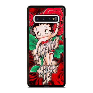 BETTY BOOP FLORAL Samsung Galaxy S10 Case Cover