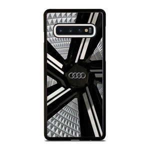 AUDI WHEEL SYMBOL Samsung Galaxy S10 Case Cover AUDI WHEEL SYMBOL Samsung Galaxy S10 Case Cover