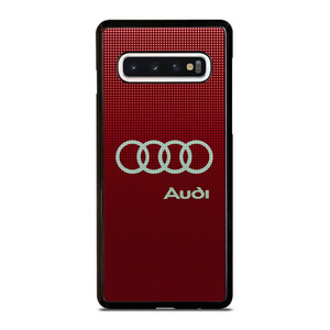 AUDI LOGO RED Samsung Galaxy S10 Case Cover AUDI LOGO RED Samsung Galaxy S10 Case Cover