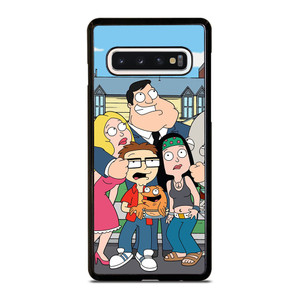 AMERICAN DAD ALL CAST Samsung Galaxy S10 Case Cover AMERICAN DAD ALL CAST Samsung Galaxy S10 Case Cover