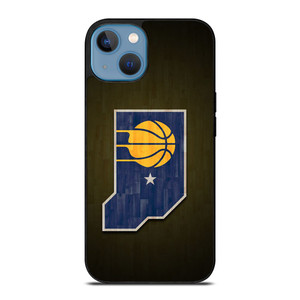 INDIANA PACERS WOODEN LOGO iPhone 13 Case Cover INDIANA PACERS WOODEN LOGO iPhone 13 Case Cover
