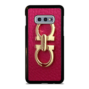 SALVATORE FERRAGAMO LOGO MAGENTA Samsung Galaxy S10e Case Cover SALVATORE FERRAGAMO LOGO MAGENTA Samsung Galaxy S10e Case Cover