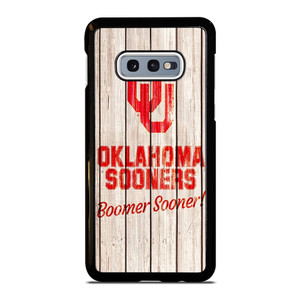 OKLAHOMA SOONERS WOODEN LOGO Samsung Galaxy S10e Case Cover