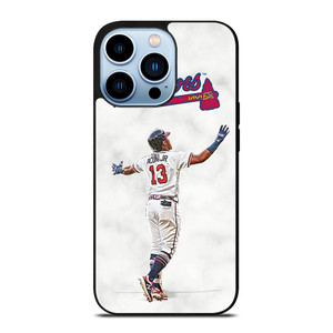 RONALD ACUNA JR MARBLE ATLANTA BRAVES iPhone 13 Pro Max Case Cover