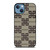 GIVENCHY LOGO COLLAGE LEATHER iPhone 13 Case Cover