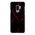 RED NEON LIGHTNING PATTERN Samsung Galaxy S9 Plus Case Cover