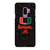 MIAMI HURRICANES UM ADIDAS Samsung Galaxy S9 Plus Case Cover