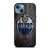 EDMONTON OILERS WOODEN LOGO iPhone 13 Case Cover