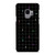 COLORED AESTHETIC GRID Samsung Galaxy S9 Case Cover