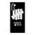 UNDEFEATED BLACK LOGO Samsung Galaxy Note 10 Case Cover