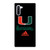 UM MIAMI HURRICANES ICON Samsung Galaxy Note 10 Case Cover