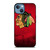 CHICAGO BLACKHAWKS NHL ICON iPhone 13 Case Cover
