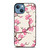 CHERRY BLOSSOM FLOWERS PATTERN iPhone 13 Case Cover