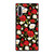 SEAMLESS RED WHITE ROSE PATTERN Samsung Galaxy Note 10 Case Cover