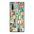 RETRO ALPHABET GREEN COLLAGE Samsung Galaxy Note 10 Case Cover