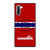 MONTREAL LES CANADIENS STRIPED LOGO Samsung Galaxy Note 10 Case Cover