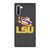 LSU TIGERS LEATHER LOGO Samsung Galaxy Note 10 Case Cover