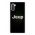 JEEP GREEN CARBON LOGO Samsung Galaxy Note 10 Case Cover