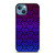 BLACK MAMBA PURPLE PATTERN iPhone 13 Case Cover