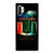 UM MIAMI HURRICANES NFL Samsung Galaxy Note 10 Plus Case Cover