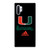 UM MIAMI HURRICANES ICON Samsung Galaxy Note 10 Plus Case Cover