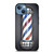 BARBER POLE HAIR CUT SYMBOL iPhone 13 Case Cover