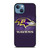 BALTIMORE RAVENS ICON iPhone 13 Case Cover BALTIMORE RAVENS ICON iPhone 13 Case Cover