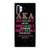 ALPHA KAPPA ALPHA QUOTE Samsung Galaxy Note 10 Plus Case Cover ALPHA KAPPA ALPHA QUOTE Samsung Galaxy Note 10 Plus Case Cover