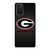 UNIVERSITY GEORGIA CARBON SYMBOL Samsung Galaxy Note 20 Case Cover