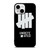 UNDEFEATED BLACK LOGO iPhone 13 Mini Case Cover