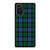 GREEN BLUE TARTAN PLAID PATTERN Samsung Galaxy Note 20 Case Cover