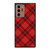 RED TARTAN CROSS PATTERN Samsung Galaxy Note 20 Ultra Case Cover