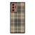 BROWN TARTAN PLAID PATTERN Samsung Galaxy Note 20 Ultra Case Cover