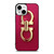 SALVATORE FERRAGAMO LOGO MAGENTA iPhone 13 Mini Case Cover