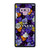 PURPLE FLOWERS COACH NEW YORK Samsung Galaxy Note 9 Case Cover