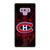MONTREAL CANADIENS RED GLOW SYMBOL Samsung Galaxy Note 9 Case Cover