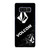 VOLCOM BLACK LOGO Samsung Galaxy Note 8 Case Cover