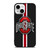OHIO STATE STRIPE LOGO iPhone 13 Mini Case Cover